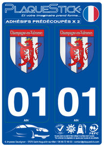 01 -Champagne-en-Valromey "Blason"
