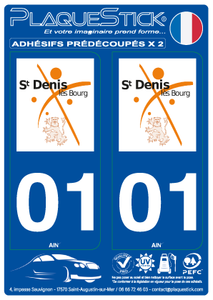 01 -Saint-Denis-lès-Bourg PlaqueStick
