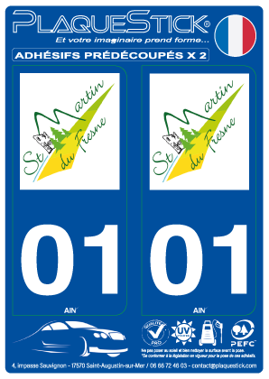 01 -Saint-Martin-du-Fresne PlaqueStick