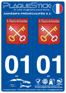 01 -Saint-Maurice-de-Gourdans "Blason"