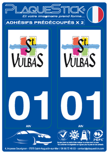 01 -Saint-Vulbas PlaqueStick