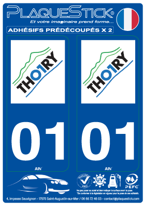 01 -Thoiry PlaqueStick