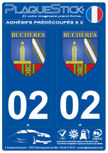 02 -Buchères "ßlason" PlaqueStick