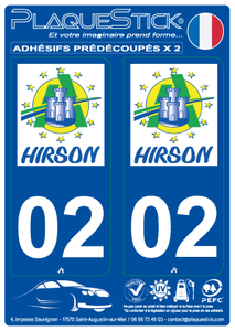 02 -Hirson PlaqueStick