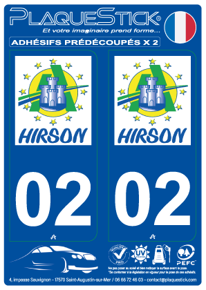 02 -Hirson PlaqueStick