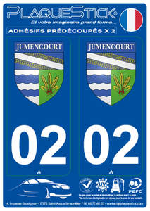 02 -Jumencourt "ßlason" PlaqueStick
