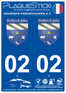 02 -Orvilliers-Saint-Julien "ßlason" PlaqueStick