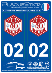 02 -Saint-Quentin "Olympique" PlaqueStick