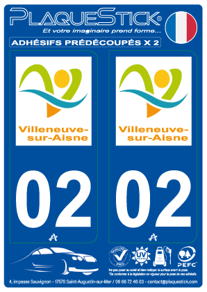 02 -Villeneuve-sur-Aisne PlaqueStick