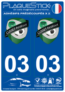 03 -Cusset "Festifoot" PlaqueStick