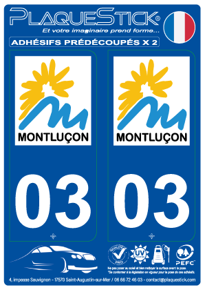 03 -Montluçon PlaqueStick