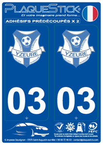 03 -Yzeure "FFYAA" PlaqueStick