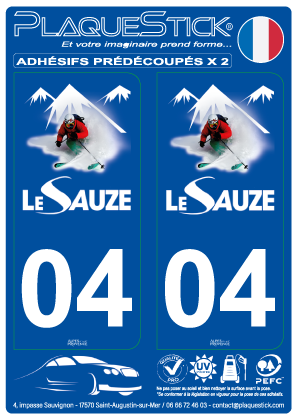04 -Le Sauze PlaqueStick