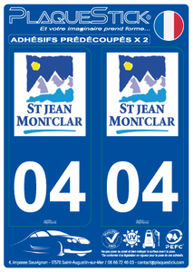 04 -Saint-Jean Montclar PlaqueStick