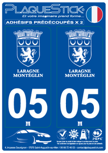05 -Laragne-Montéglin PlaqueStick