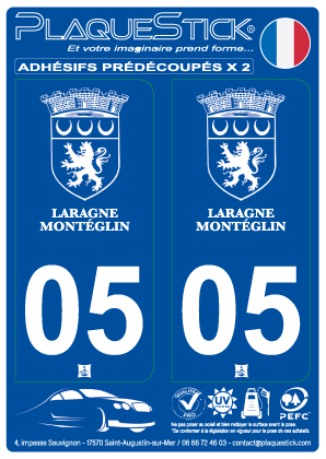 05 -Laragne-Montéglin PlaqueStick