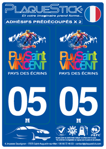 05 -Puy-Saint-Vincent PlaqueStick