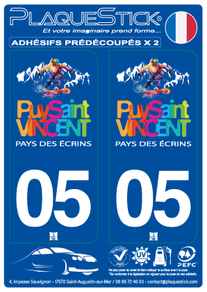 05 -Puy-Saint-Vincent PlaqueStick