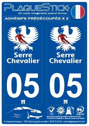 05 -Serre-Chevalier PlaqueStick