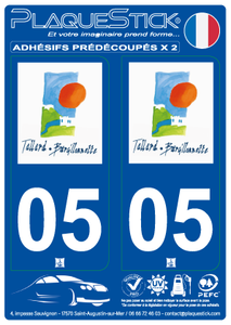 05 -Tallard-Barcillonnette PlaqueStick