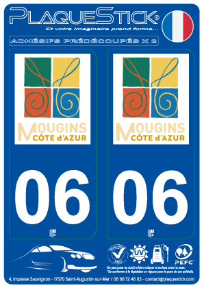 06 -Mougins PlaqueStick