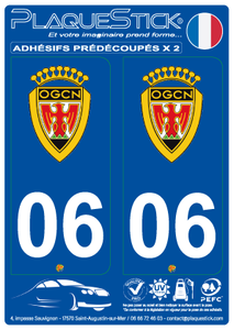 06 -Nice "OGC" 1948 PlaqueStick