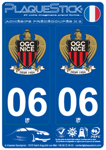 06 -Nice "OGC" PlaqueStick