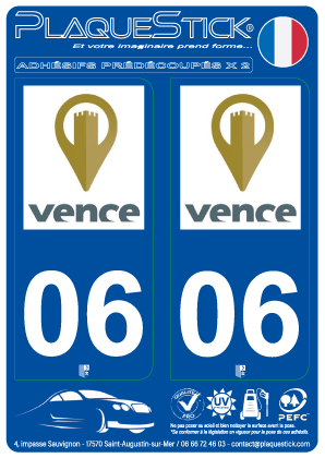 06 -Vence PlaqueStick