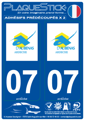 07 -Aubenas PlaqueStick