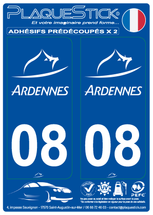 08 -Ardennes PlaqueStick
