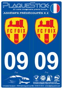 09 -Foix "FC" PlaqueStick