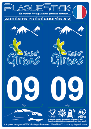 09 -Saint-Girons PlaqueStick
