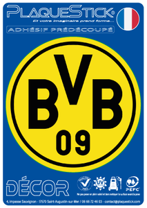 100 -Allemagne "Deutschland" -Dortmund Borussia, Décor PlaqueStick
