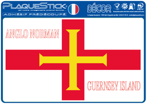 101 -Angleterre "England - Guerney Island" Décor A6