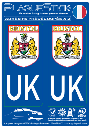 101 -England “Bristol” Coat of Arms