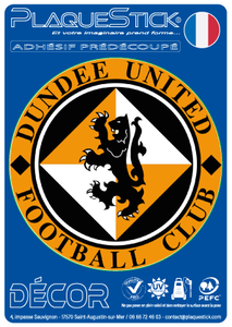 102 -Écosse "Scotland" -Dundee UFC, Décor PlaqueStick