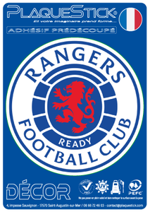 Glasgow "Rangers" Décor PlaqueStick