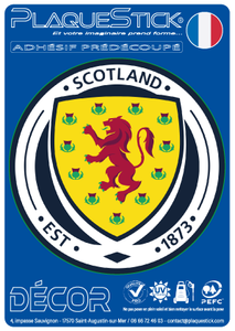 102 -Écosse "Scotland" SFA, Décor PlaqueStick