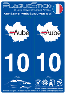 10 -Aube PlaqueStick