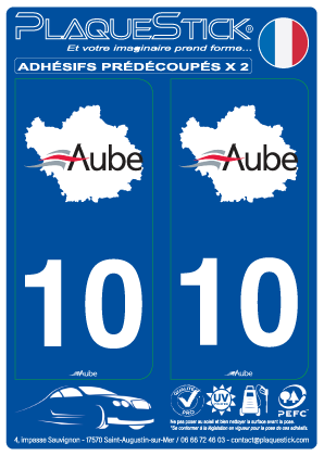 10 -Aube PlaqueStick