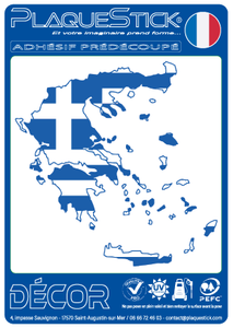 116 -Grèce "Ellàda" Blanc, Décor A6