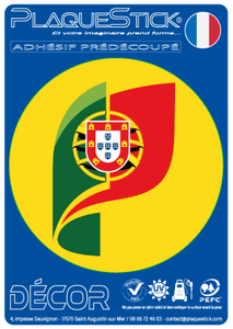 119 -Portugal "Drapeau" Décor, rond