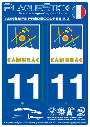 11 -Camurac PlaqueStick