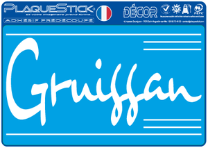 11 -Gruissan-Horizon "Bleu" Décor PlaqueStick