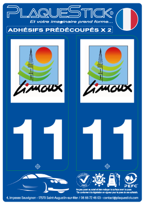 11 -Limoux PlaqueStick