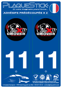 11 -Limoux "Grizzlies" PlaqueStick