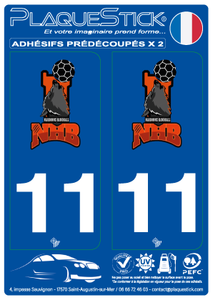 11 -Narbonne "Handball" PlaqueStick