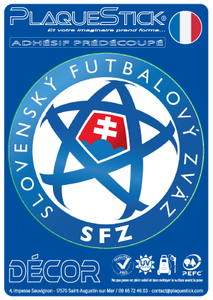 121 -Slovaquie "Slovensko" -SFZ, Erb, Décor PlaqueStick