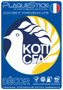 126 -Chypre "Kypros" Kott CFA, Décor PlaqueStick