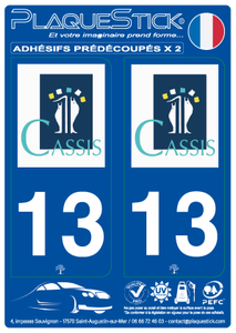 13 -Cassis PlaqueStick